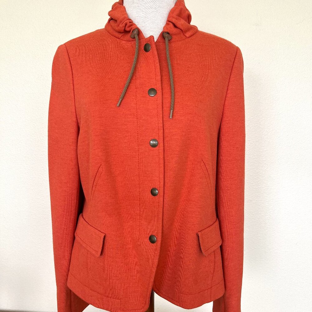 Akris Punto Structure Coat - Ginger - Lightweight - Size 12 - Jacket